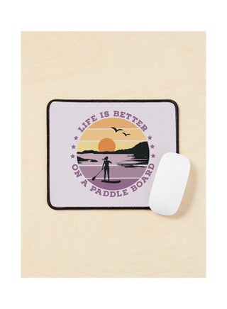 Sup Life Is Better On A Paddle Board Women Mouse Pad Multicolour - v1643476503/N52506405A_1