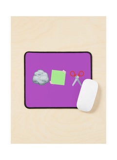 Rock Paper Scissors Mouse Pad Multicolour