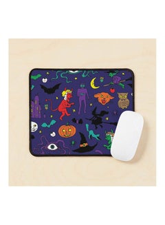 Retro Halloween Original Halloween Pattern Mouse Pad Multicolour