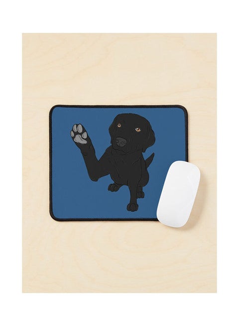 Give Me Paw  Lab Mouse Pad Black