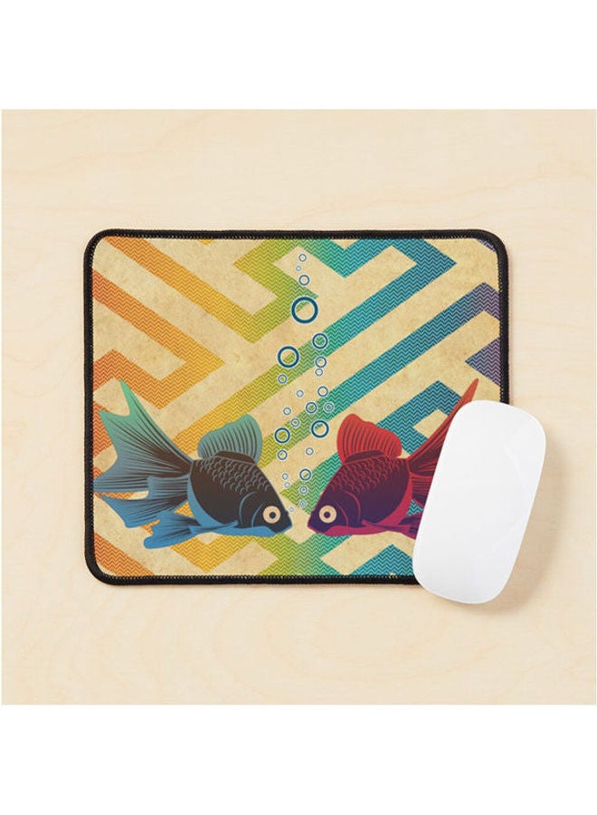 You And Me Both Mouse Pad Multicolour