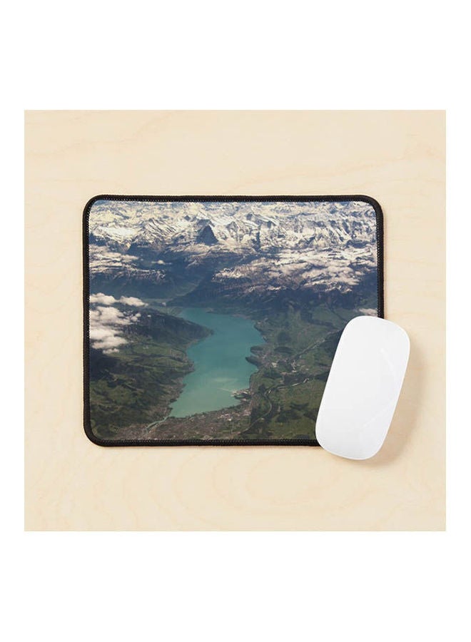 Lake Thun North Face Of The Eiger Moench And Jungfrau Mouse Pad Multicolour