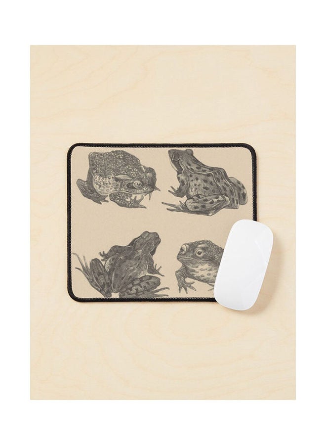 Naturalist Frogs Mouse Pad Multicolour