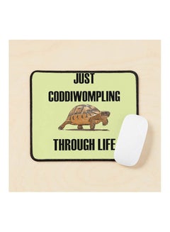 Just Coddiwompling Through Life Tortoise Mouse Pad Multicolour