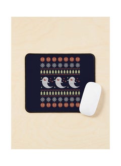 Generic Hu Tao Ugly Christmas Sweater Mouse Pad Multicolour 