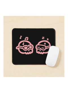 Party And Nap Skull Pattern In And Mouse Pad Multicolour