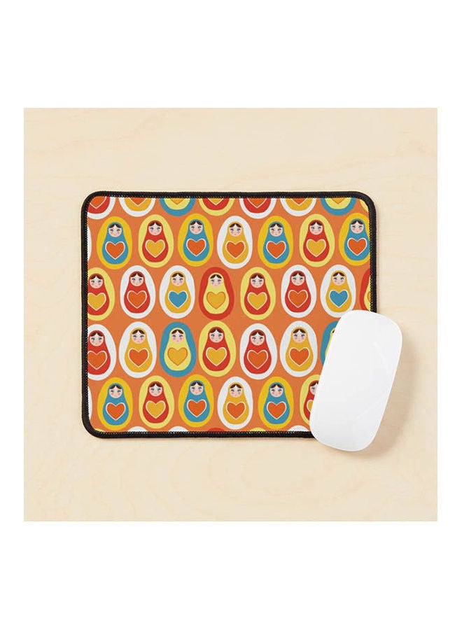 Russian Dolls Matryoshka  Mouse Pad Multicolour 