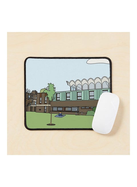Fitzwilliam College Cambridge Struggles Mouse Pad Multicolour