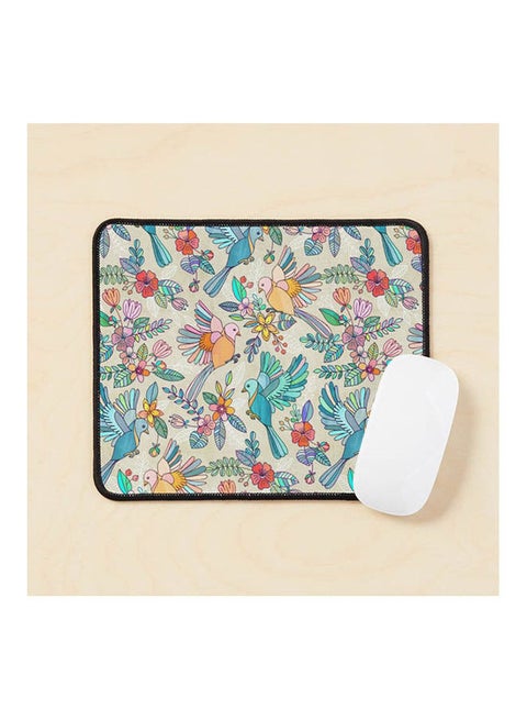 Whimsical Summer Flight Mouse Pad Multicolour
