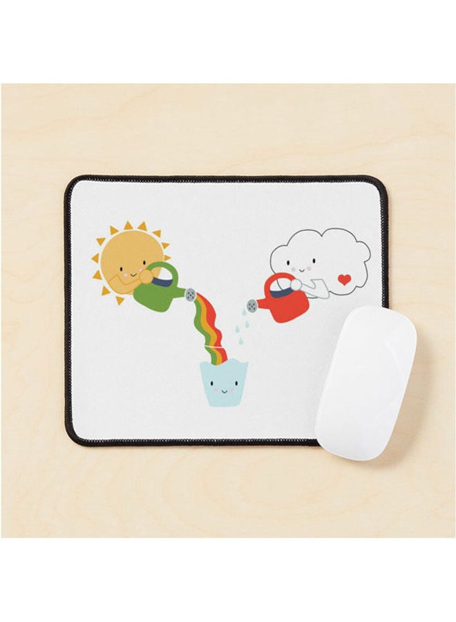 Generic - The Glass Is Refillable Mouse Pad Multicolour - Image 1