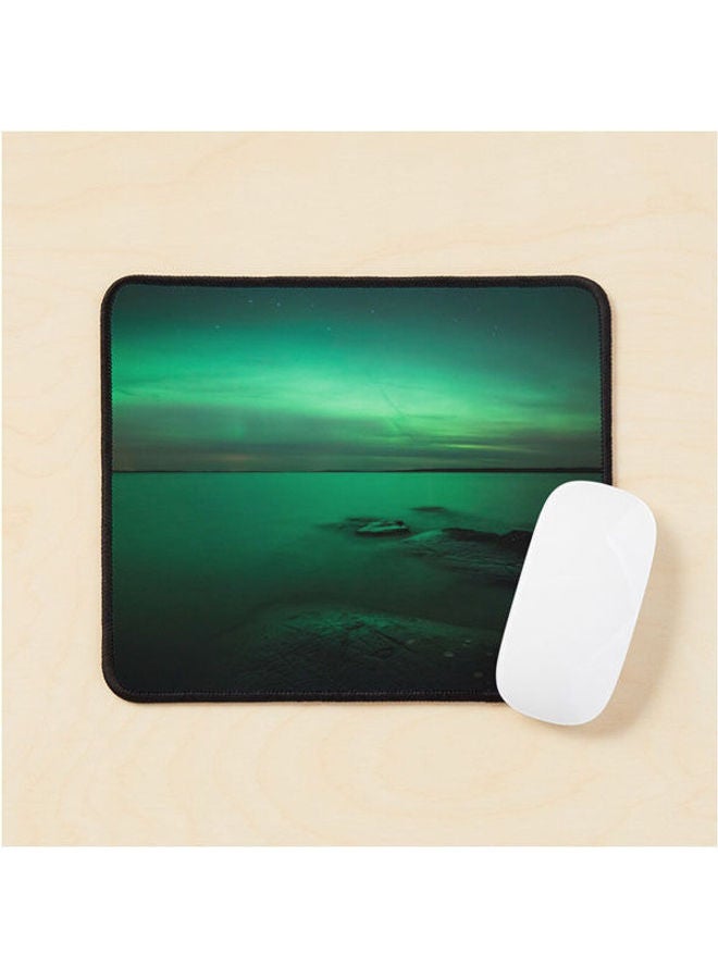 Mystic Northern Lights Glow Mouse Pad Multicolour - v1643477439/N52505352A_1