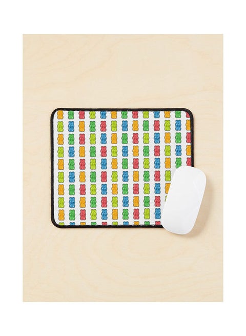 Rainbow Gummy Bears Mouse Pad Multicolour