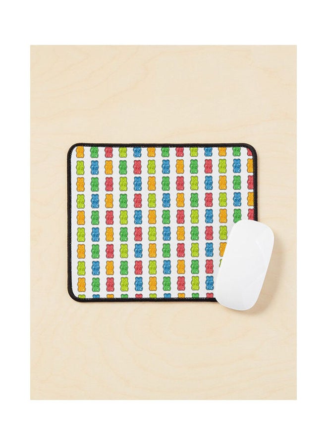 Generic - Rainbow Gummy Bears Mouse Pad Multicolour - Image 1