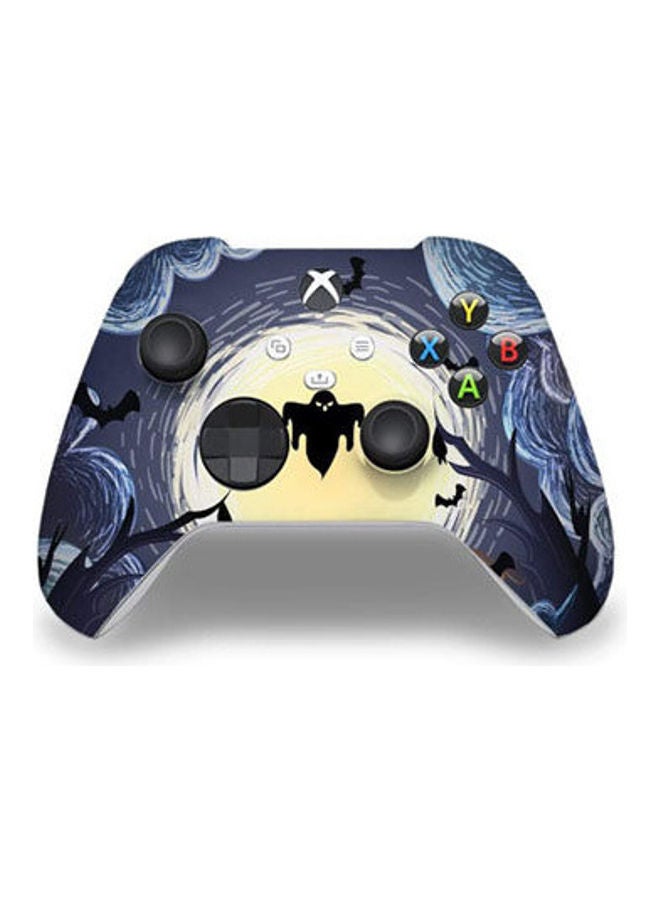 ملصق بطبعة "Ghost Of The Night" لذراع تحكم إكس بوكس سيريس