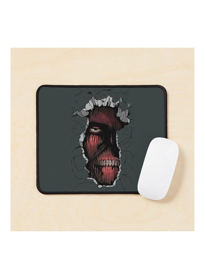 Attack On Titan The Titan Inside The Wall Mouse Pad Multicolour