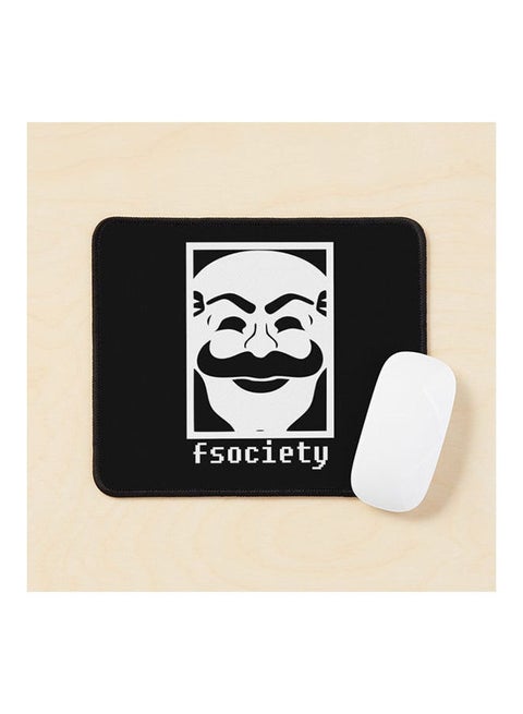 Mr Robot Fsociety Logo Mouse Pad Multicolour