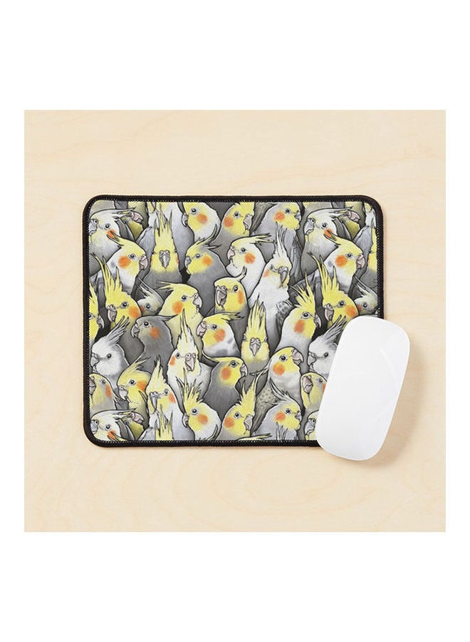 Cockatiels Galore Mouse Pad Multicolour