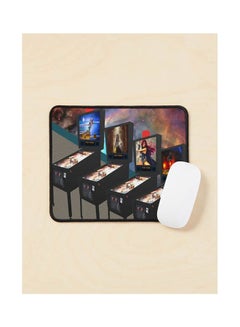 Retro Pinball Video Machines With Orion Nebula Wall Rbssg Mouse Pad Multicolour