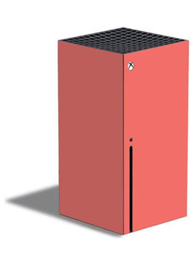 غطاء حماية بتصميم مرجاني لجهاز إكس بوكس سيريز X