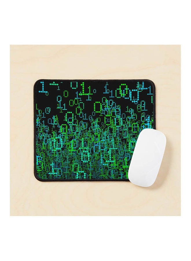 Generic - Binary Cloud Mouse Pad Multicolour - Image 1