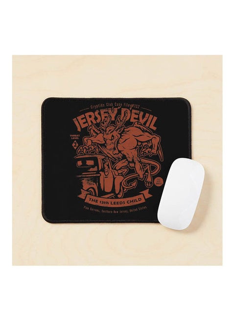 Jersey Devil Cryptids Club Case File 132 Mouse Pad Multicolour