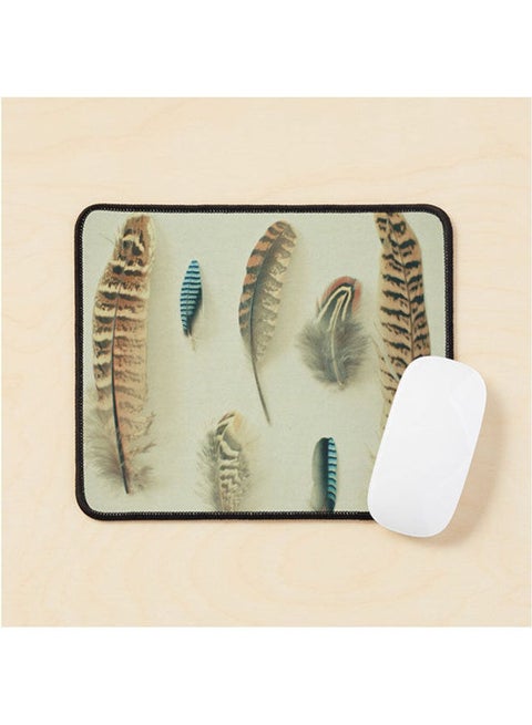 The Feather Collection Mouse Pad Multicolour