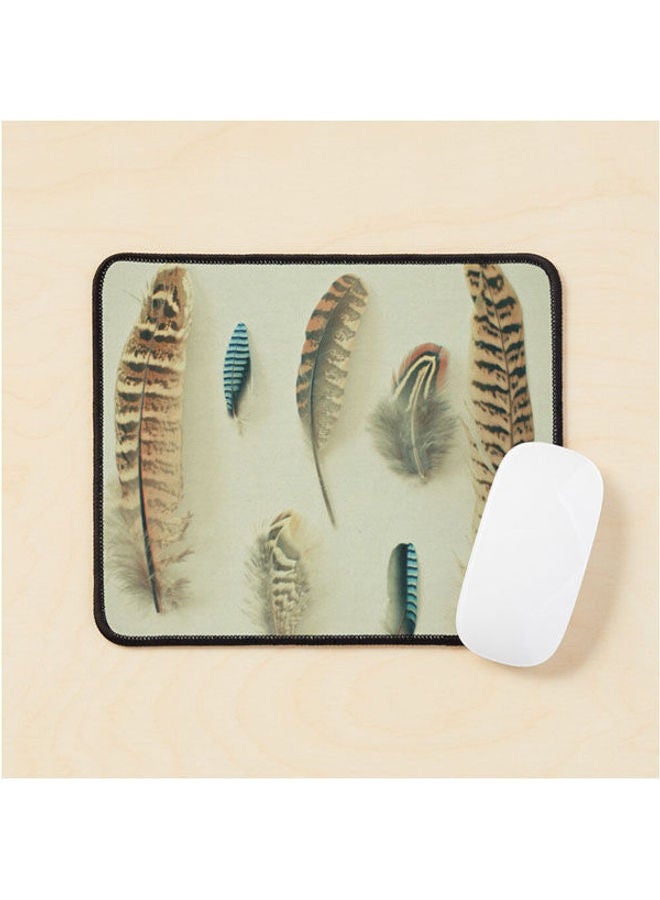 The Feather Collection Mouse Pad Multicolour