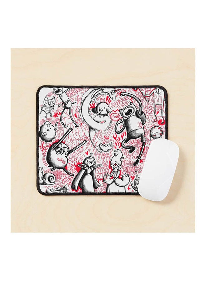 My Adventure Time Sketchbook Mouse Pad Multicolour 