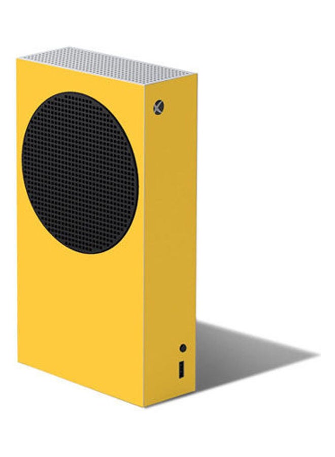 Orange Yellow Skin For Xbox Series S