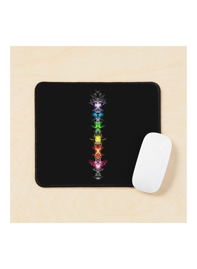 Generic - Fractal Art Chakras Energy Centers Mouse Pad Multicolour - Image 1
