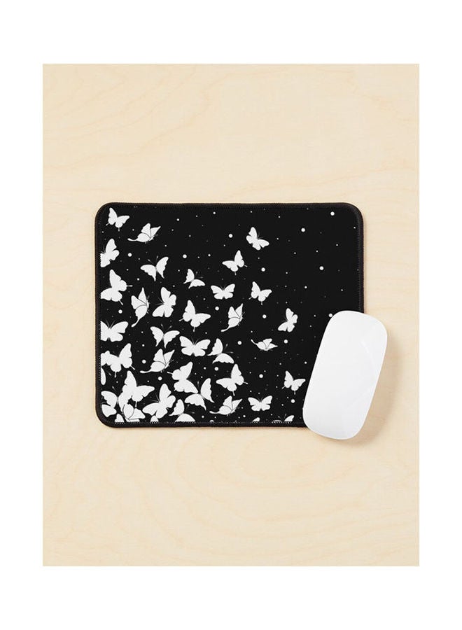 Butterfly Pattern Mouse Pad Multicolour