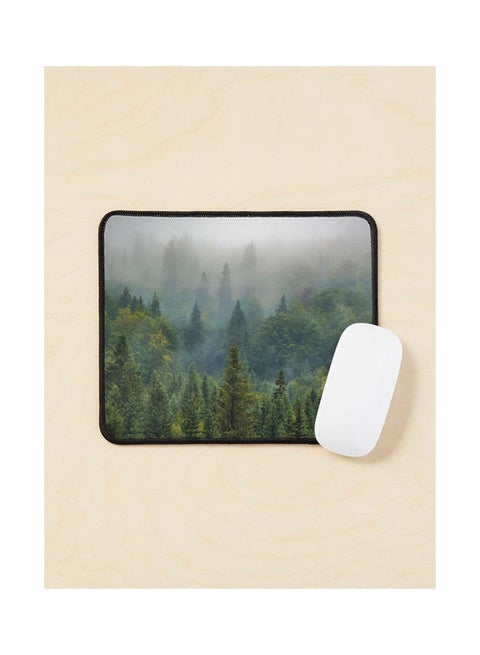Forest And Fog 03 Mouse Pad Multicolour