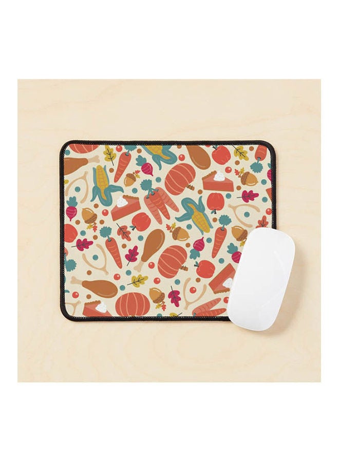 Thanksgiving Dinner Mouse Pad Multicolour