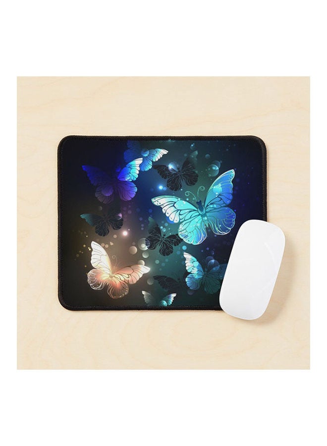 Fluttering Butterfly Mouse Pad Multicolour