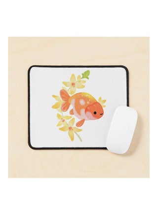 Ranchu And Forsythias 2 Mouse Pad Multicolour - v1643477884/N52496142A_1