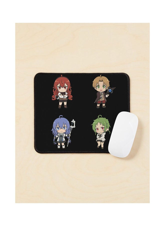 Mushoku Tensei Chibis Mouse Pad Multicolour