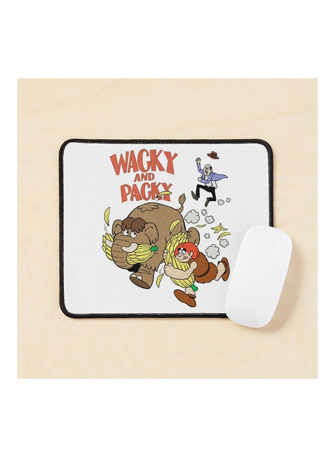 Generic - Wacky And Packy From Uncle Croc S Block 70S Saturday Morning Cartoon Show Mouse Pad Multicolour - Image 1
