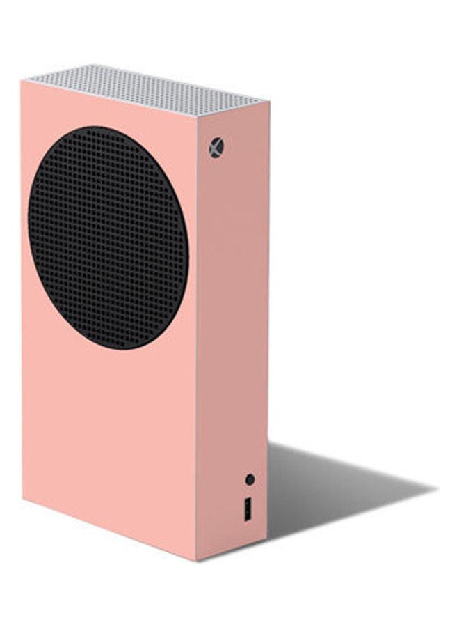 غطاء حماية لاصق بلون مرجاني فاتح لجهاز إكس بوكس سيريز إس