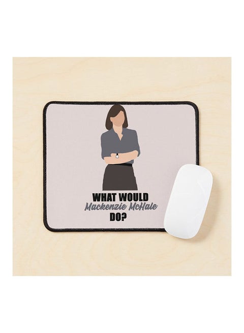 What Would Mackenzie Mchale Do Mouse Pad Multicolour