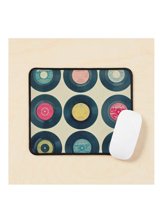 Generic Vinyl Collection Mouse Pad Multicolour 