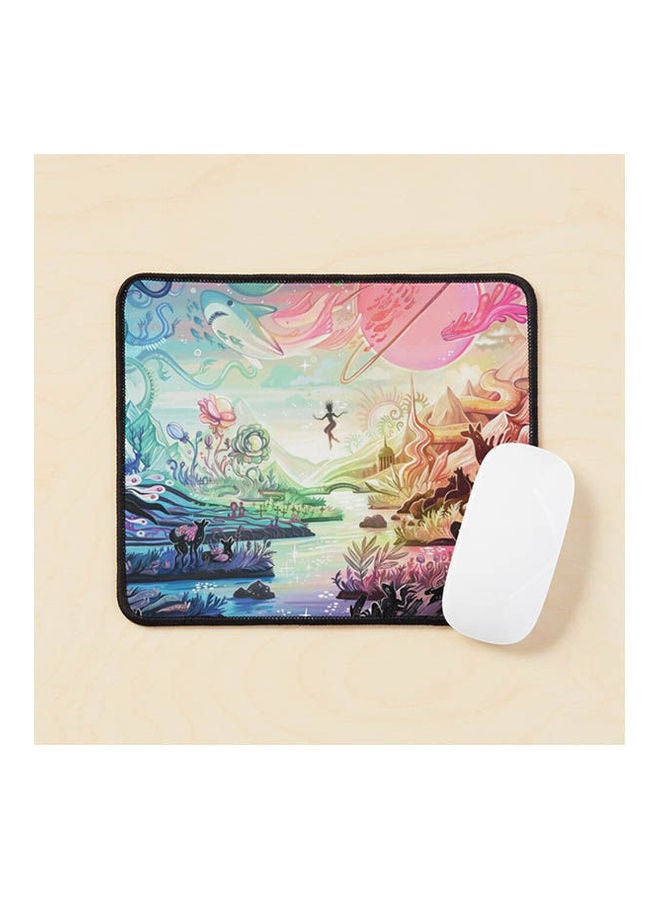 Generic Vivid Dreaming Full Center Version Mouse Pad Multicolour 