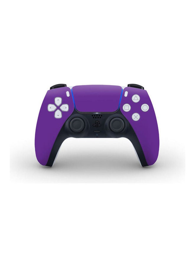 غلاف حماية لاصق لذراع تحكم جهاز بلايستيشن 5 باللون البنفسجي