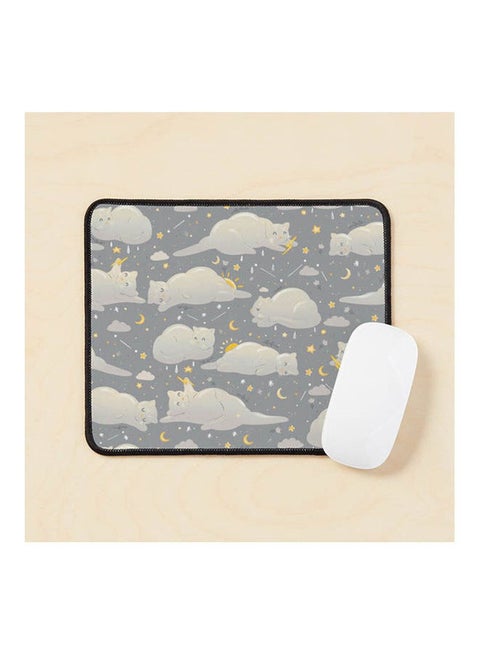 Kitty Clouds Mouse Pad Multicolour