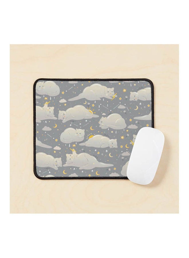 Generic - Kitty Clouds Mouse Pad Multicolour - Image 1