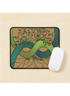 Ouroboros Tree Of Life Mouse Pad Multicolour