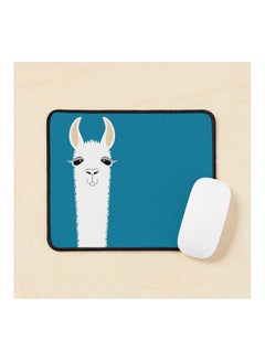 Llama Portrait 10 Mouse Pad Multicolour