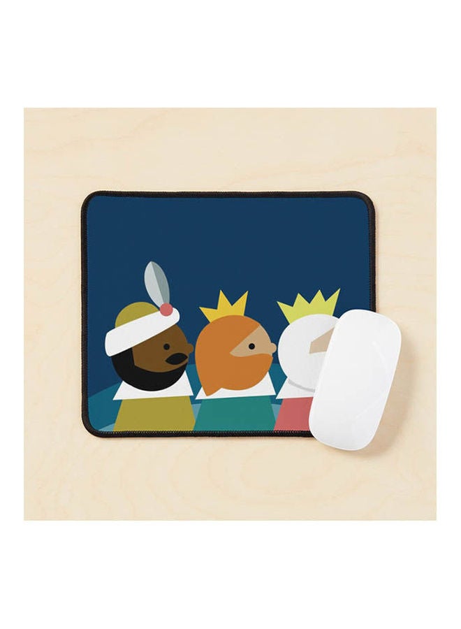 Los Reyes Magos Mouse Pad Multicolour