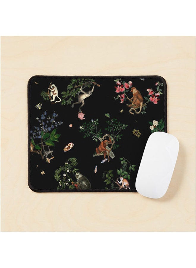 Monkey World Mouse Pad Multicolour 