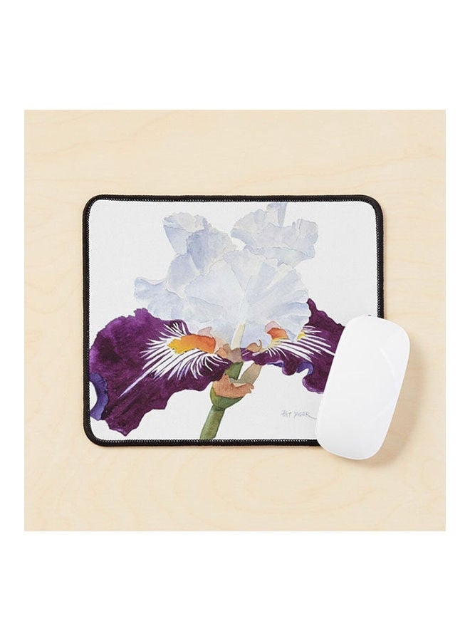 Generic Velvet Iris Mouse Pad Multicolour 