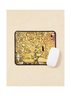 Gustav Klimt The Tree Of Life Stoclet Frieze Mouse Pad Multicolour